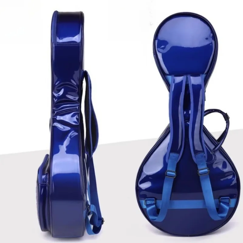 Patent Leather Zhongruan Bag Thickened Waterproof Wear-proof Shoulders Portable Zhongruan Soft Package Musical Instrument Bag