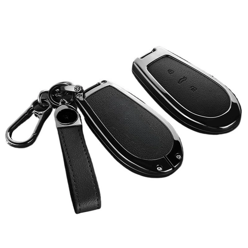 

Premium Zinc Alloy Key Cover Case for Nissan N7 (2025) - Protective Key Fob Shell Key Bag Chain