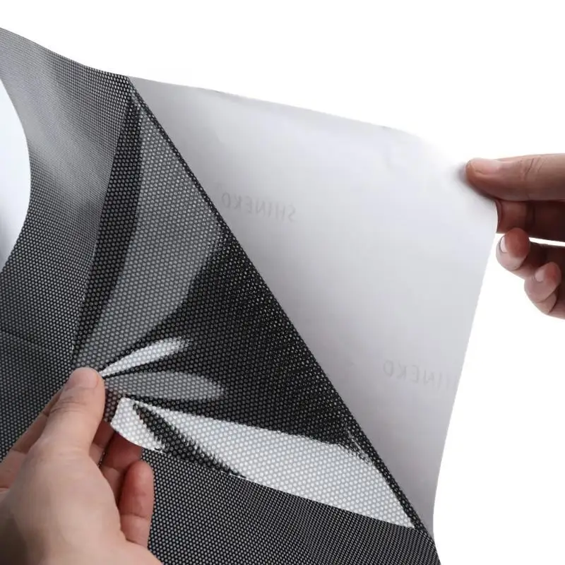 G7NA Car Stickers Universal Auto Side Window Sun-Shades Sticker Decals PVC Sun Screen