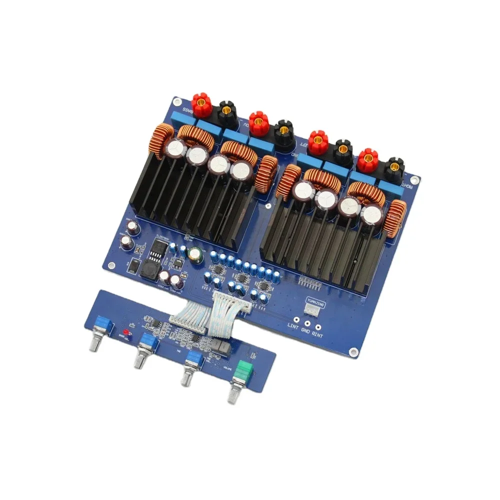 Power Amplifier TAS5630+OPA1632+TL072 Class D 2.1 Digital Amplifier Board 1200W HiFi DIY Amp for  Amplifier Power