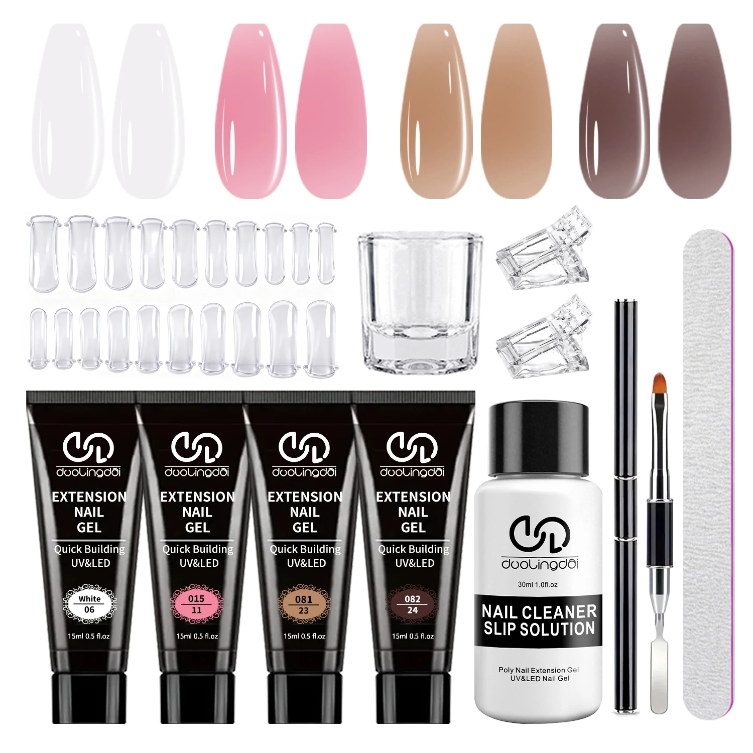 Verlängerungs-Gel-Nagelset, Kl – Nail Extension Form Bewertung und Preis
