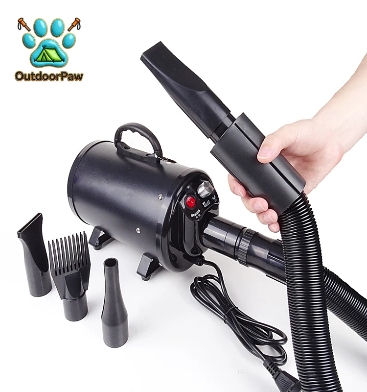 Pet Water Blaster Dog Hair Dryer Stepless Adjustable Speed Pet Hair Force Dryer Dog Grooming Blower
