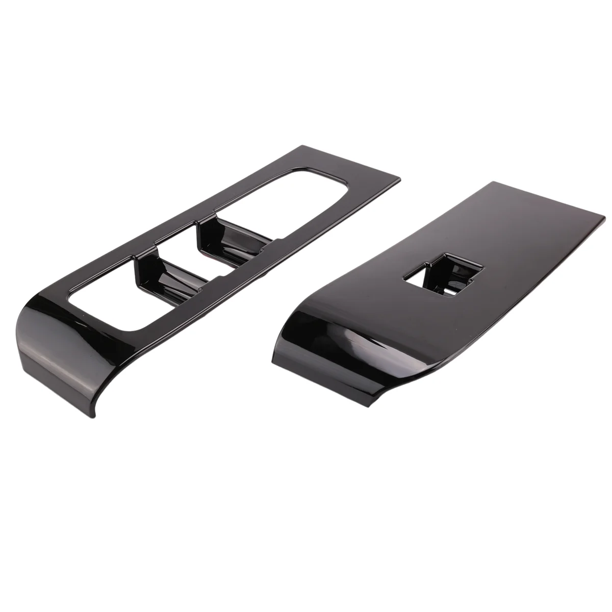 

For Toyota Alphard 40 Series 2023+ Bright Black Door Armest Window Lift Switch Cover Glass Control Cover RHD
