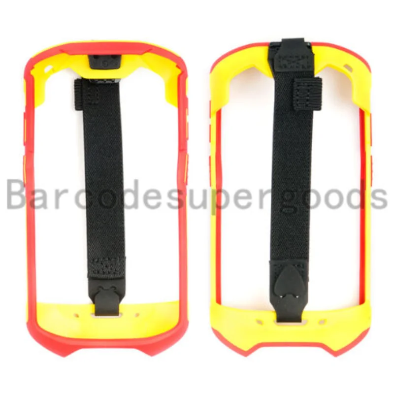 Imagem -03 - Capa Protetora Case com Handstrap Pára Bota Áspera para Zebra Tc51 Tc56 Tc52 Vermelho Amarelo