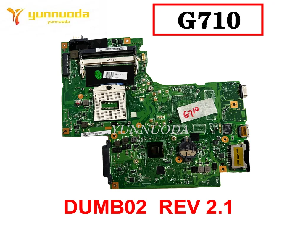 

Original For Lenovo G710 Laptop motherboard DUMB02 REV 2.1 tested good free shipping