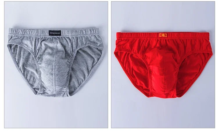 Baumwollunterhosen für Herren, Slips, Herrenunterwäsche, Höschen, Shorts, sexy Unterwäsche in den Größen XL bis 6XL, 2/3/4/5 Stück/Lot – Detail 12