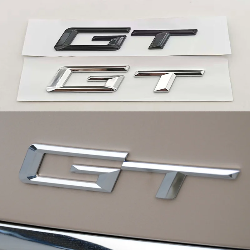 

Новый 3D ABS автомобильный Стайлинг логотип GT значок задний багажник наклейка эмблема наклейки для BMW GT 3 5 6 серии 535i 640i автоаксессуары