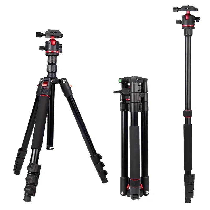 【CHIMU HOME】Outdoor Portable Aluminum Camera Tripod Stand For Travel & Landscape Video Shooting