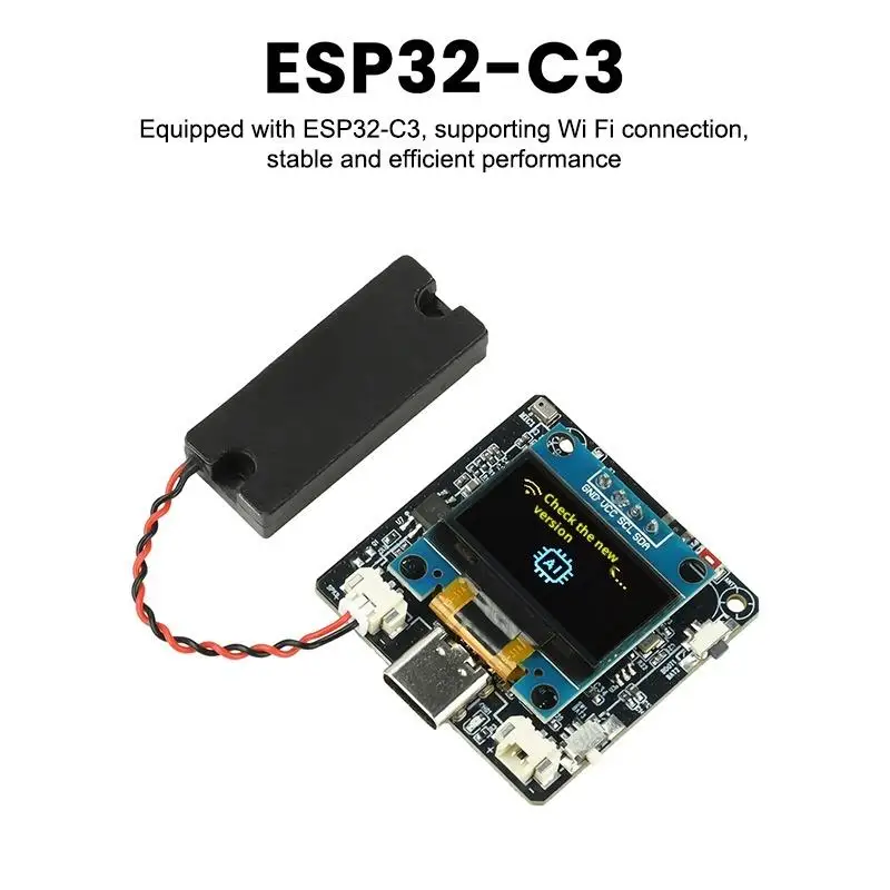 Cutting-edge SP32-C3 Development Board With AI Dialogue Voice Sensor & 0.96