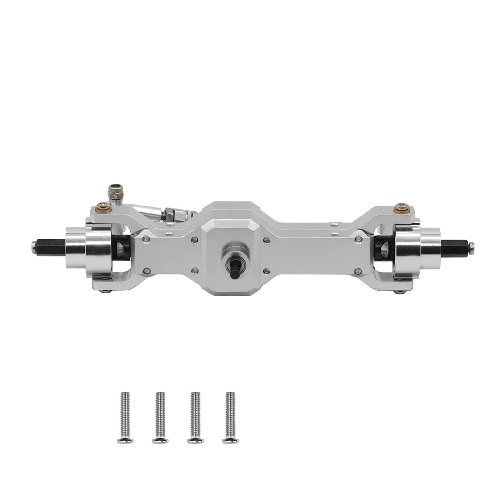 Metal Upgrade Front Rear Axle Assembly For WPL 1/10 C74 1/16 C14 C24 C34 C54 B14 B24 Feiyu JJRC RC Car Spare Parts