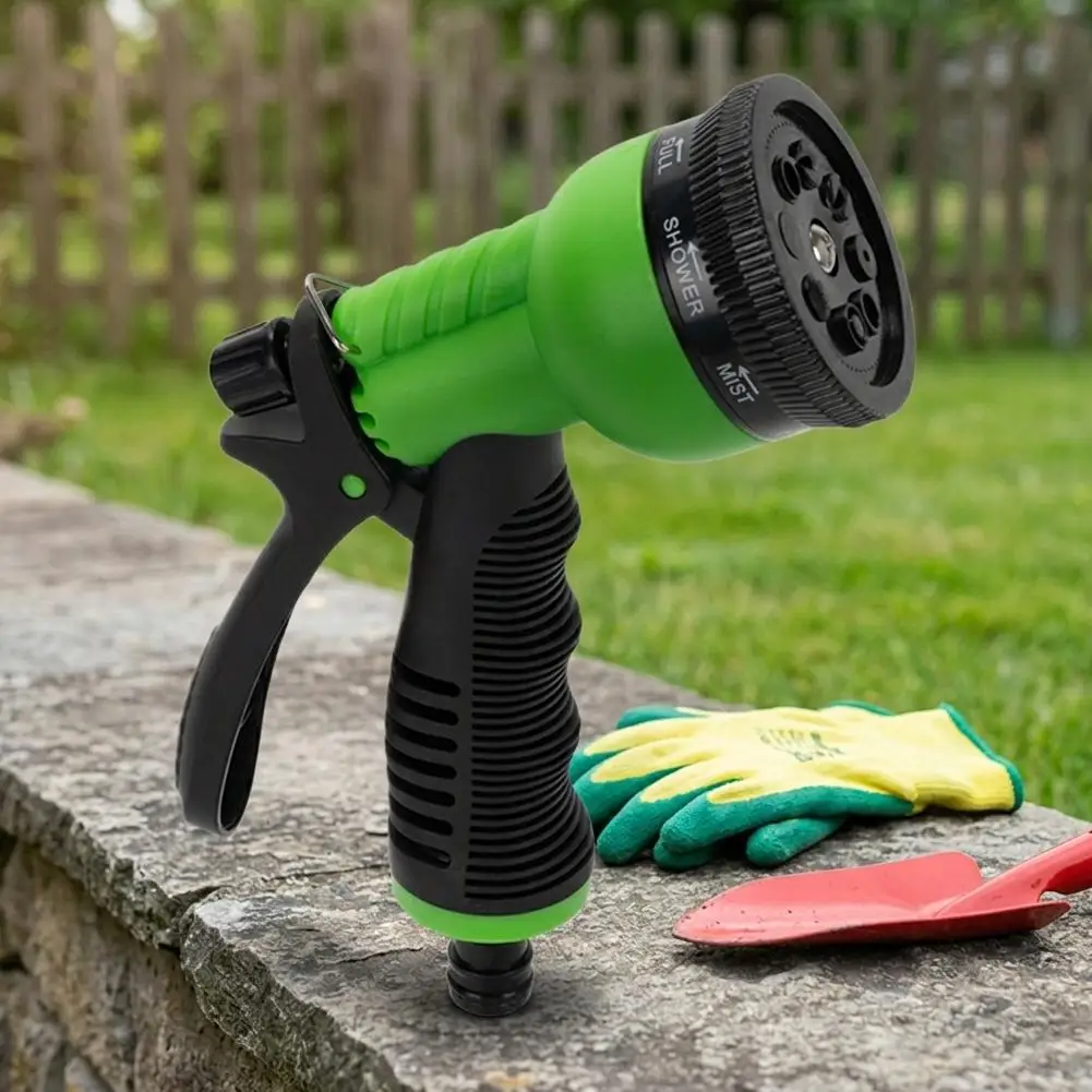 High Pressure Water Gun Car Wash Garden Adjustable Nozzle Hose Watering Gun Lawn Hose Multifunction Irrigation Sprinkle Tools