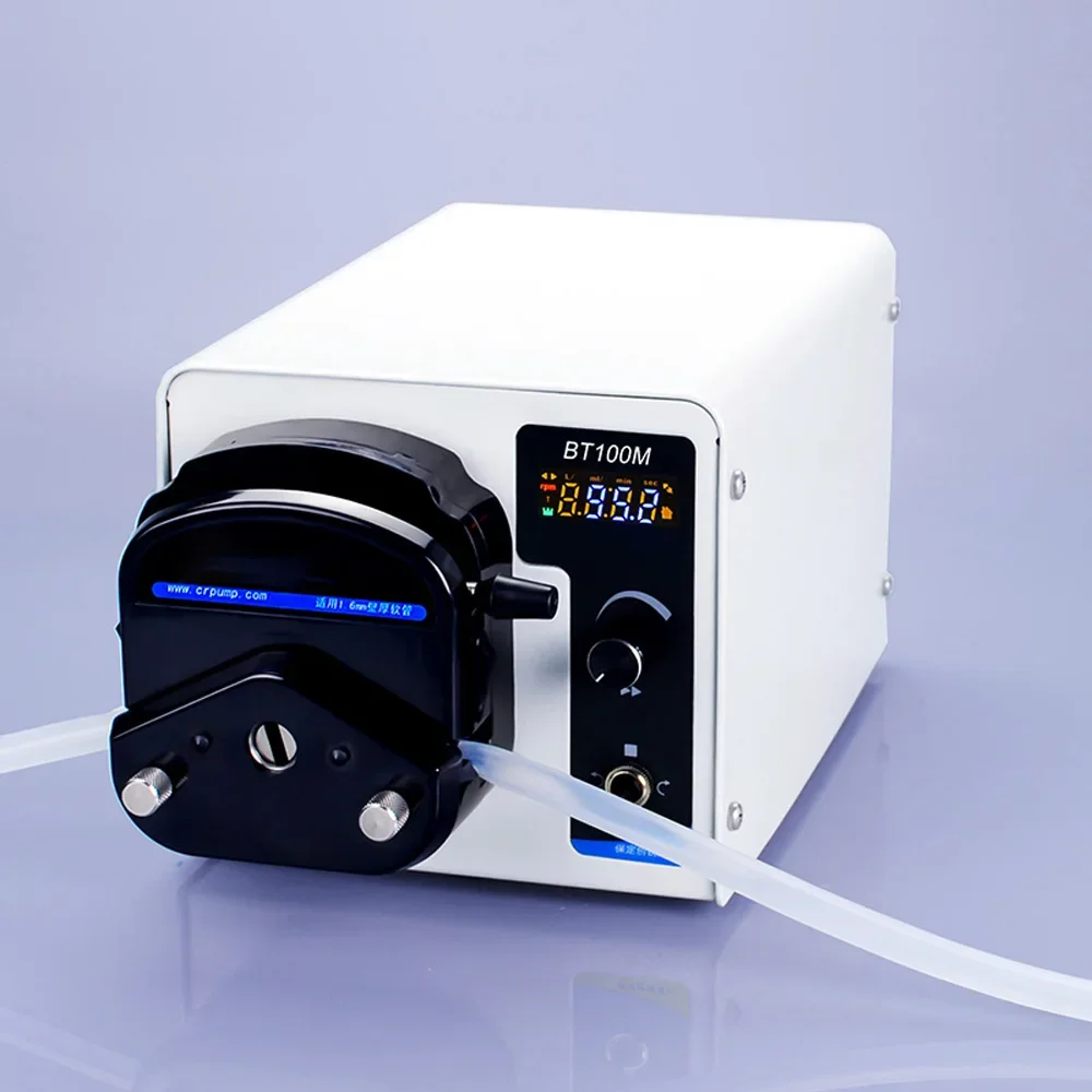 

110/220V LED Digital speed Peristaltic Pump Double Channels Liquid Transfer Peristaltic Pump BT100M 0.1-100rpm
