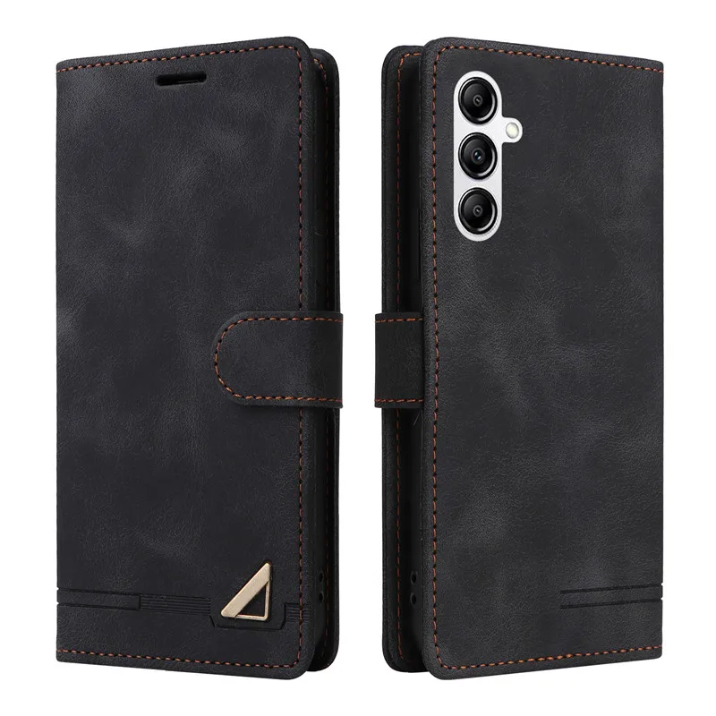 Leather Wallet Bag Phone Case for Samsung Galaxy A34 A54 5G A14 4G SM-A346B A346E A546 A145 Luxury Cases Flip Cover Card Slot