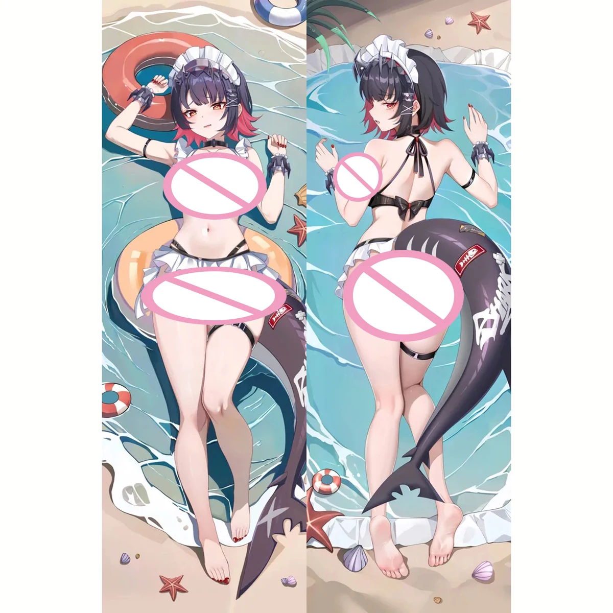 

Zenless Zone Zero Ellen Joe Dakimakura Waifu, двухсторонняя подушка для обнимания тела, искусственный подарок, аниме, сексуальная подушка, чехол для подушки