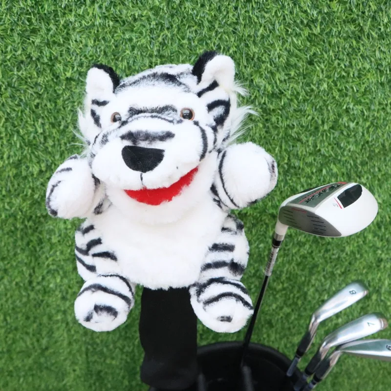 

Чехлы на голову для гольф-клуба, один деревянный чехол для водителя, защитное плюшевое животное