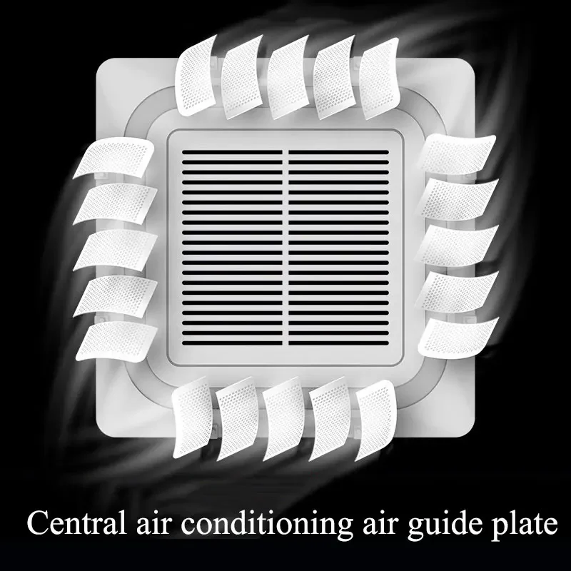 

Дефлектор для потолочного кондиционера, защита от прямого обдува для центрального кондиционера, регулируемая направляющая для воздуха