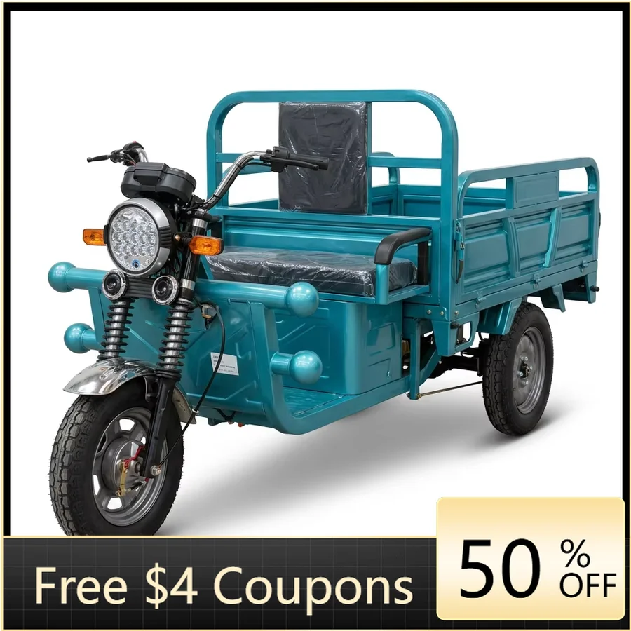 WB  600Kg freight electric tricycle 3-wheel passenger freight tricycle factory wholesale SKD CKD electric motorcycle for dealers