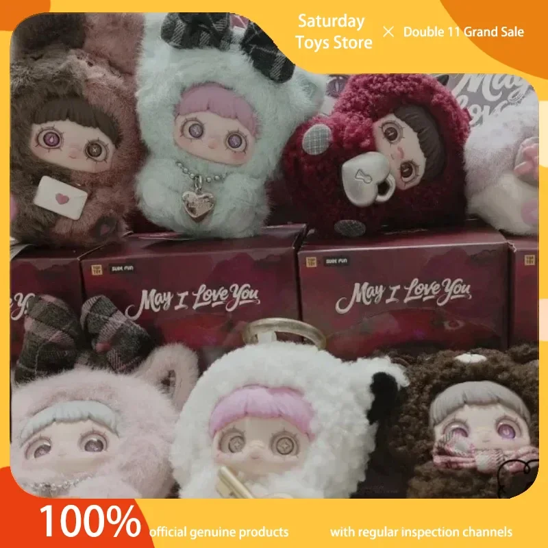 

New In Stock Maymei May I Love You Series Blind Box Kawaii Collectible Figure Mystery Box Cute Hanging Ornament Dolls Toys Gifts