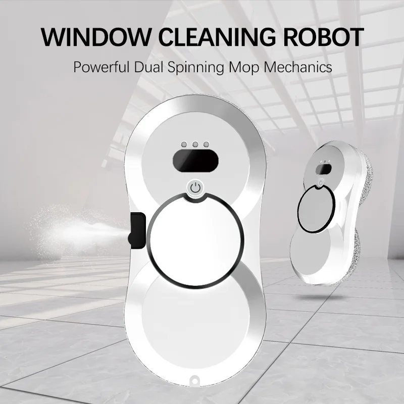 

Window Cleaning Robot Electric Remote Control Window Cleaning Machine Automatic Water Spraying Window Cleaning Machine