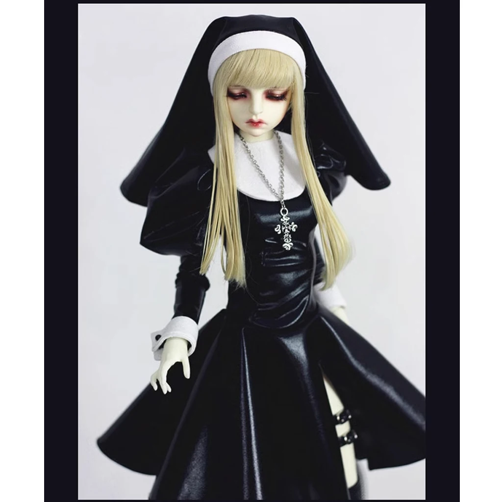 

[wamami] Black Nurse For BJD 1/4 MSD 1/3 SD DZ AOD IPEID Doll Dollfie Outfit Uniform Set