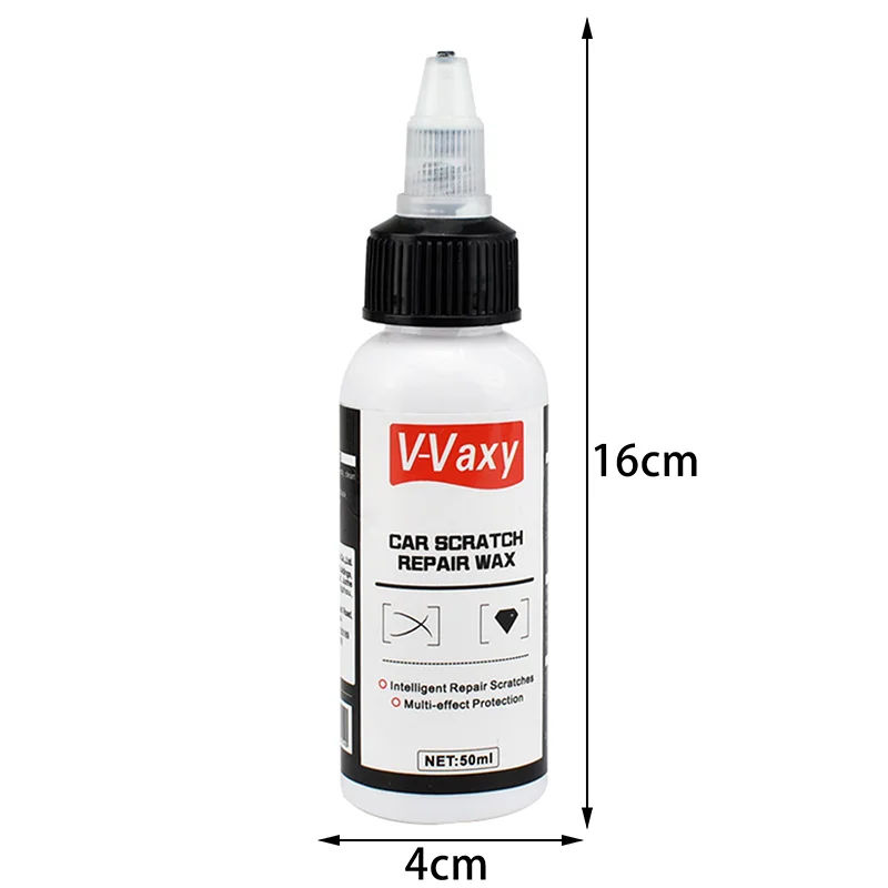 50ml Car Scratch Remover Wax Polishing Compound Auto Wheel Hub Rust Cleaning Agent V-Vaxy Car Scratch Repair Polishing Wax