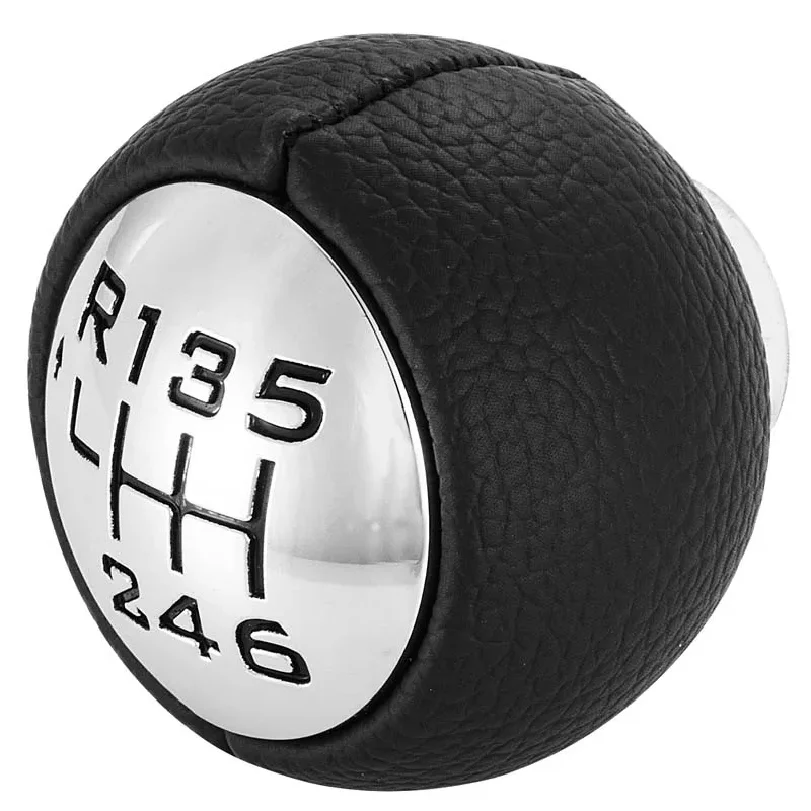 Car Accessories Auto Gear Shift Knob 5 6 Speed Interior Parts for Peugeot 307 308 3008 407 5008 807 for Citroen C3 C4 Lever Ball view 5