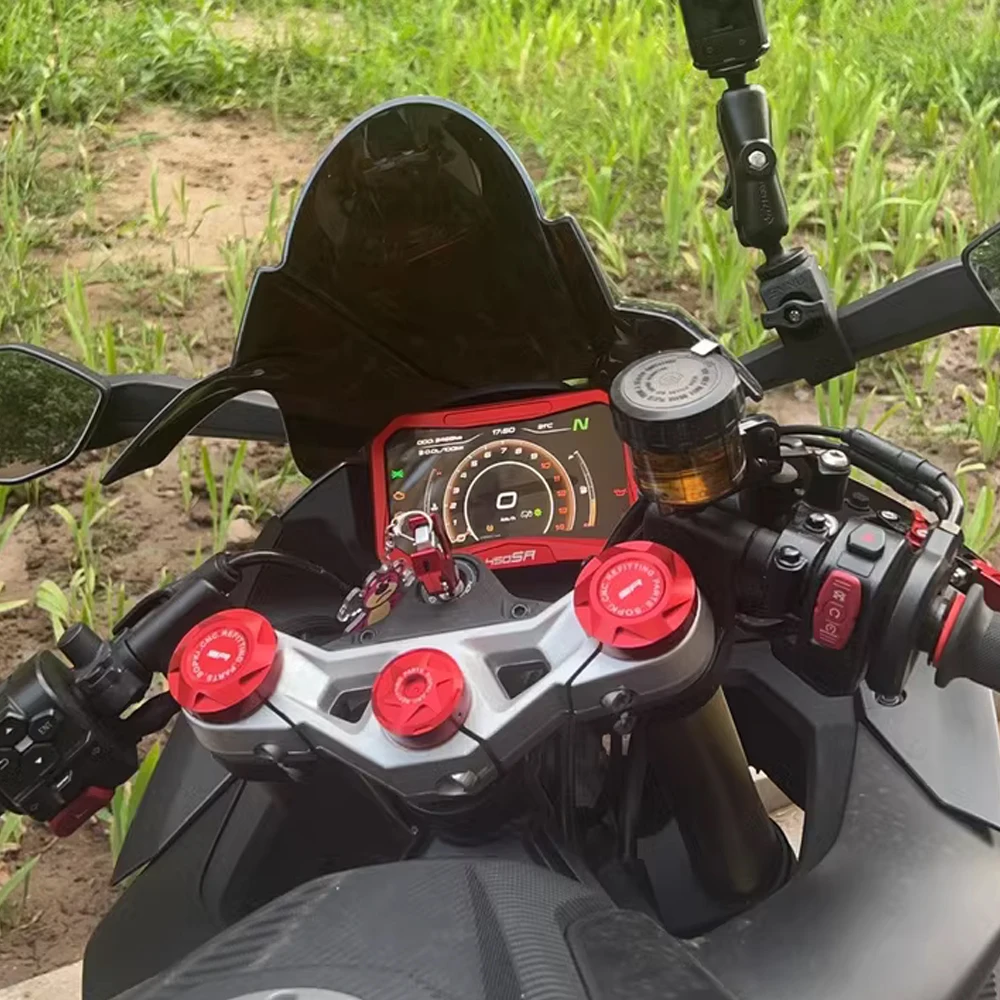 

450SS аксессуары для мотоциклов, рамка для измерителя двигателя, крышка экрана, бликовый экран для CFMOTO CF MOTO 450SS 450SR 450 SS SR 2022-2024 2025