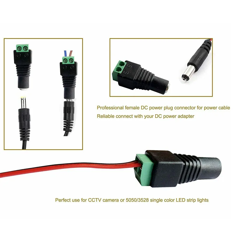 220V to 12V Adapter Charger AC DC 110V 220V to 12V 1A 2A 3A Power Adapter Converter Transformer Power Supply For LED Light Lamp