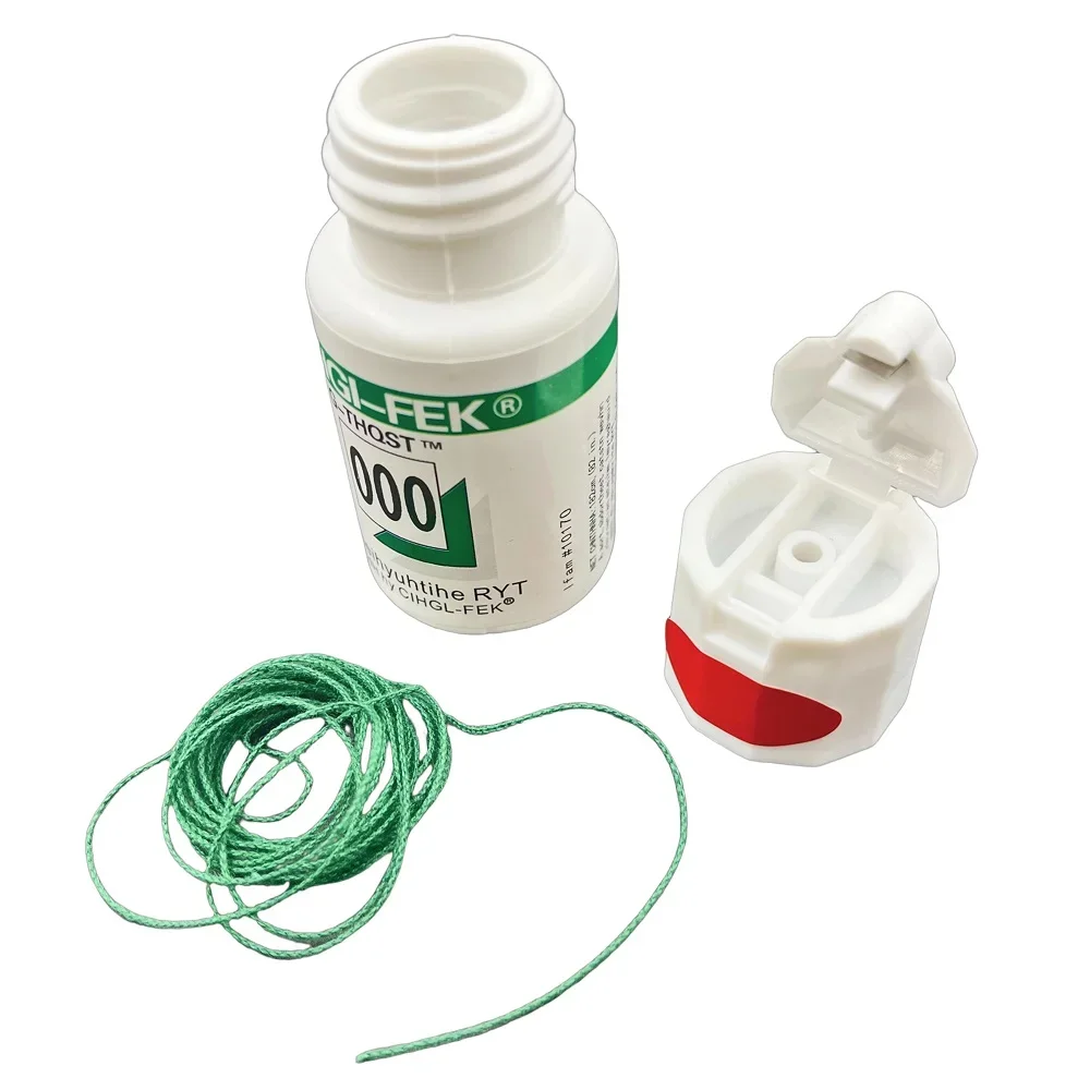 Dental Thread Disposable Gingival Retraction Cord Plain Knitted 1 Bottle Size 0 00 000 Dentistry Dentist Material