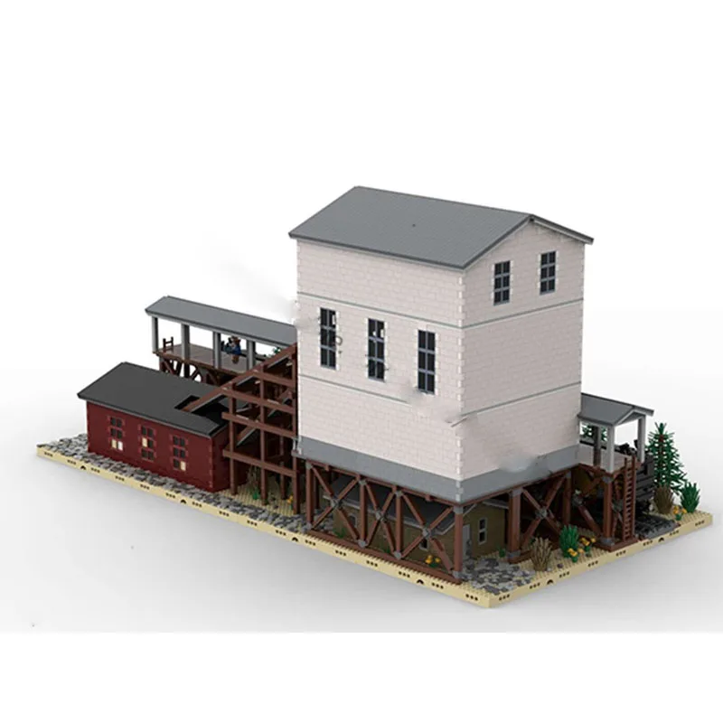 

MOC-100873 New Urban Platform Skyscraper Building Block Model 11947 Parts Boys' Children's Birthday Building Block Toy Gift