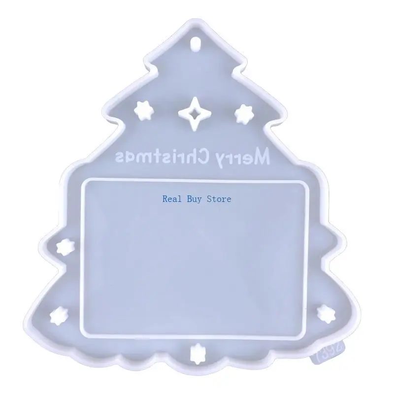 

U13D Снежинка фоторамка кулон силиконовая форма эпоксидная смола литье ювелирных изделий инструмент