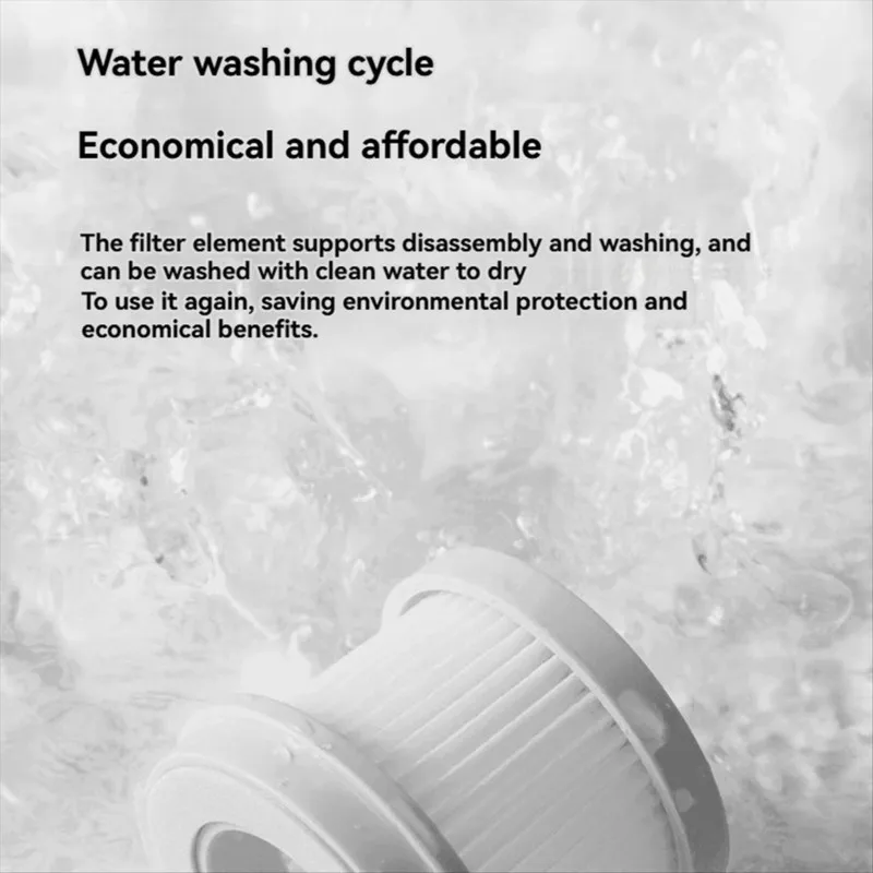 

A61I For Xiaomi For Mijia MJCMY02DY Wired Mite Remover 2 Spare Parts Hepa Filter Replacement Accessories