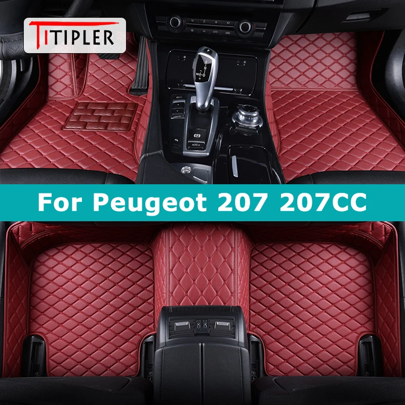 

Автомобильные коврики для Peugeot 207 207CC, автомобильные коврики, аксессуары для Peugeot