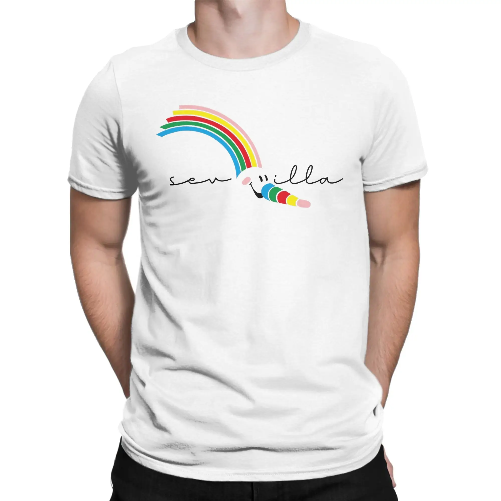 Curro Random Expo 92 in Seville Cotton T Shirt For Men Summer  Vintage T Shirts O-Neck Fashion Tee Shirt Oversize Custom DIY Top