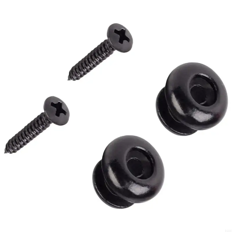  2pack Easyly Install Rusts Resistant Strap Buttons Locking Pegs Bass Lock