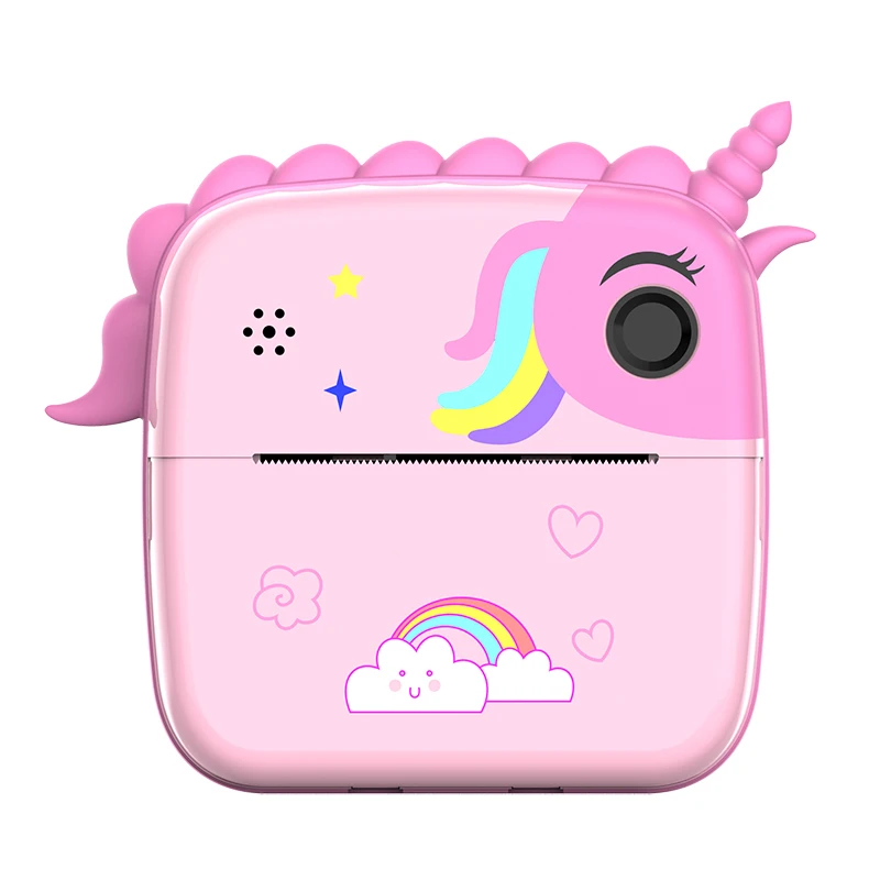 Digital Camera for Children,Thermal Print Camera Photography Instant Printer,Video Kids HD Educational Camera