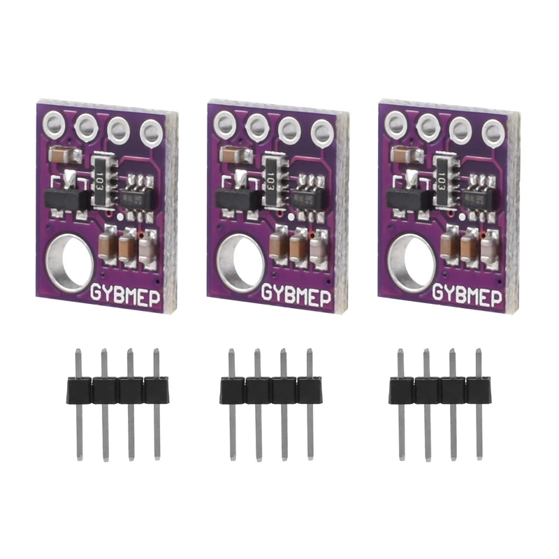 디지털 센서 온도 습도 기압 센서 모듈, I2C SPI BME280 센서 모듈, BME280, 5V, 3 개