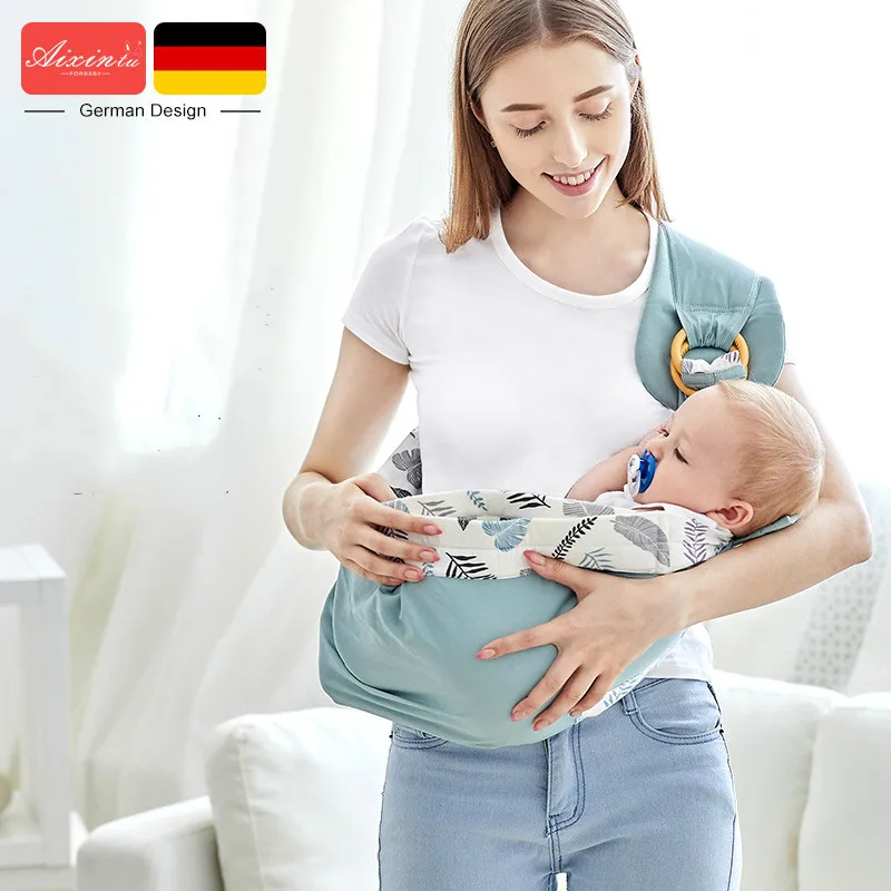 

Baby Carries Cotton Wrap Sling Carrier Newborn Safety Ring Kerchief Baby Carrier Comfortable Infant Kangaroo Bag