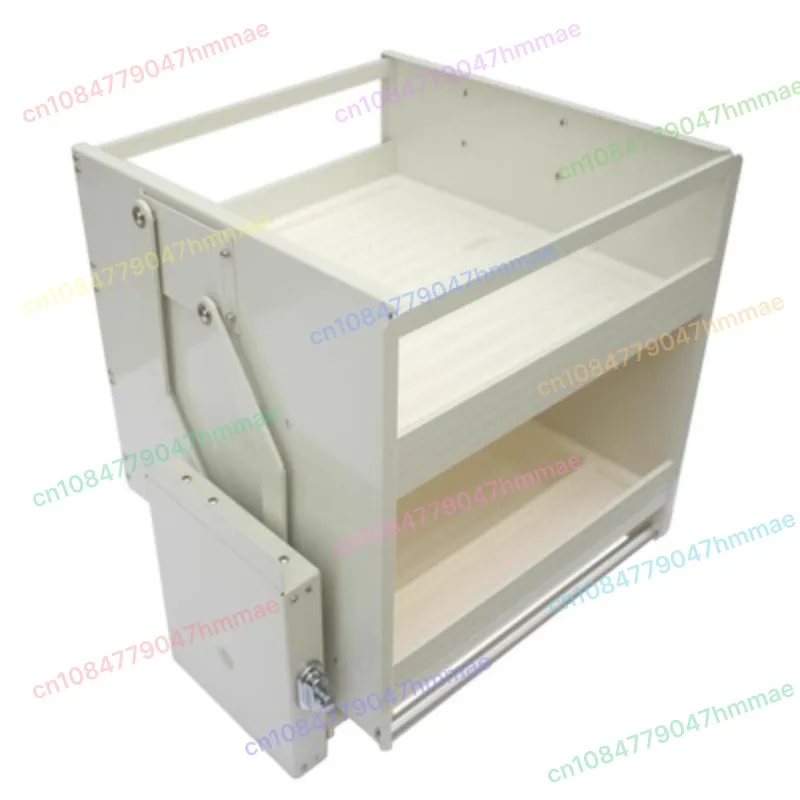 

Hanging cabinet lift basket Refrigerator Snacks Kitchen cabinet pull basket