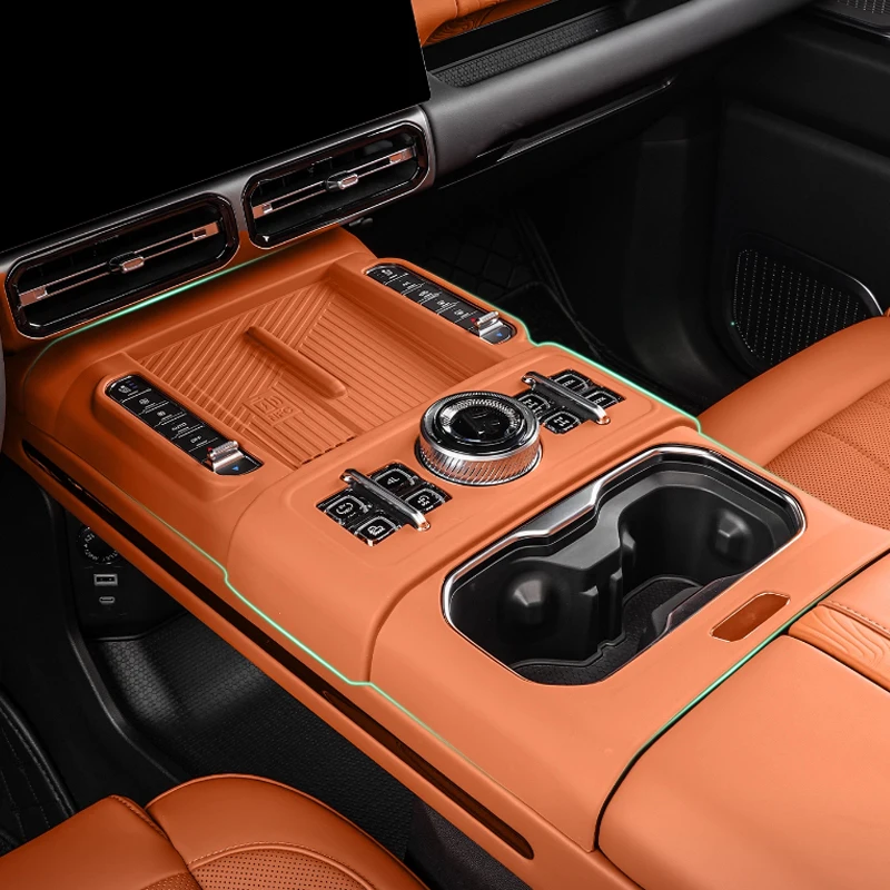 

For Jetour G700 2025 2026 Wireless Charging Silicone Pad Central Control Anti Slip Pad Interior Decoration Accessories