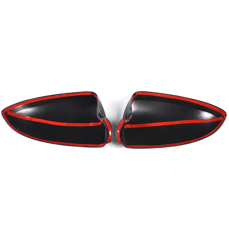 For Mercedes Benz Smart Fortwo W451 2009-2014 Real carbon fiber car exterior rearview mirror protective cover accessories view 3