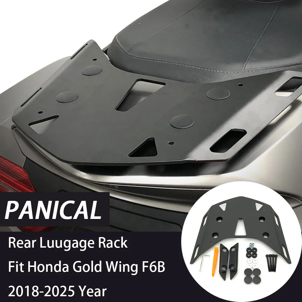

Panical Passenger Rear Luggage Rack Travel Frame For HONDA GOLDWING GL1800B F6B 2018-2025 Aluminum Alloy