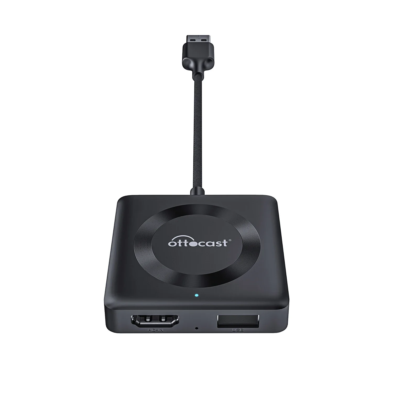 

Ottocast Carplay Android Auto Wireless Adapter Smart AI Box Wired Carplay to Wireless and HDMI Input Carplay Box