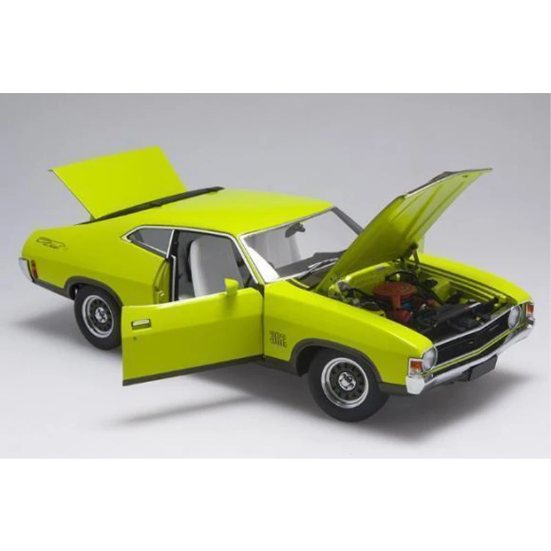 AUTOart 1:18 Scale Lime Glaze Ford XA Falcon Superbird, Rare Collectible Alloy Car Models, Ship Now