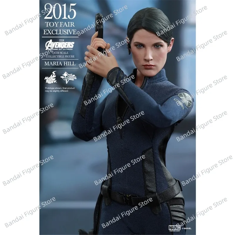 Juguetes calientes MMS305 1/6 Maria Hill figura de acción de tela 2015 juguetes Fair exclusivo vengadores 2 Original 12 "juego completo modelo de soldado