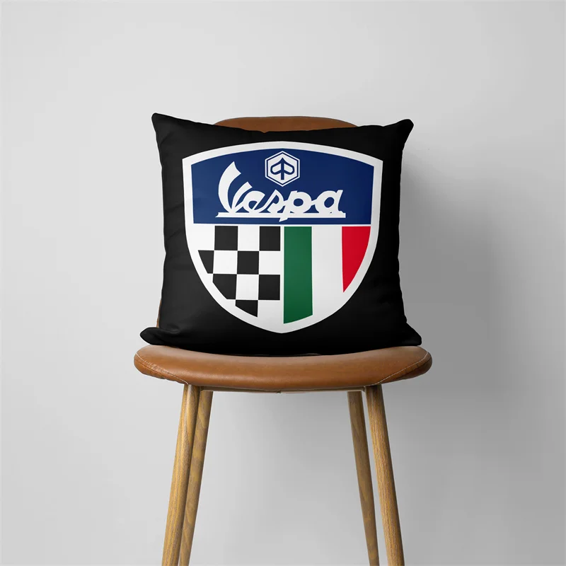 Vespa Pillow Case Home Decorative Gift Sofa Car Super soft Cushions 45x45cm Square Pillowcase Chair Pillow Cove 368