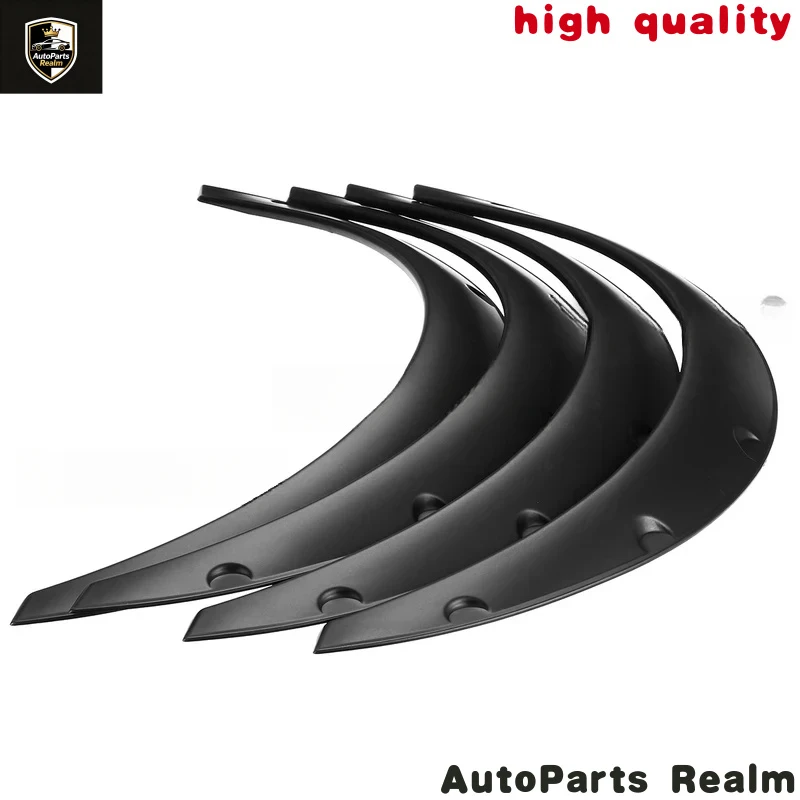 Factory Hot Mm Thicken 4X Car Arch Flar Mudguard Mud Splash Guard Wheel EyebrowHot Selling Products