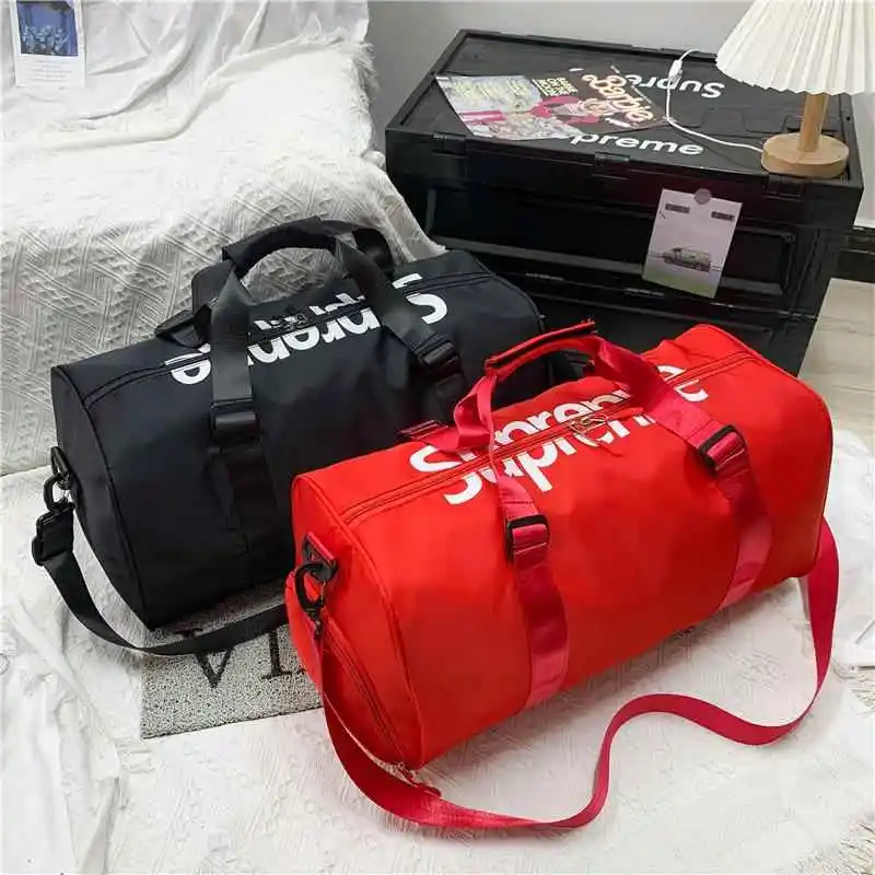 Large Capacity Travel Bag Men's Fitness Yoga Swimming Cross-Border Short Trip Foldable Wet And Dry Separation Sports Bag