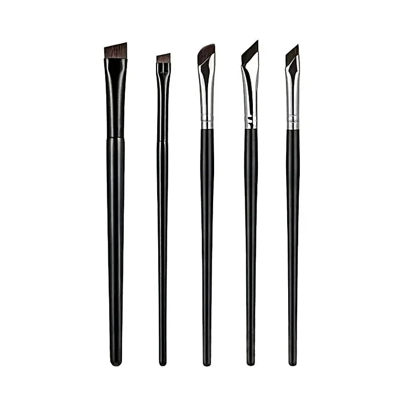 Angled Eyebrow Brush, Precision Makeup Tool for Eyeliner and Brow Contouring, Professional Makeup Brush