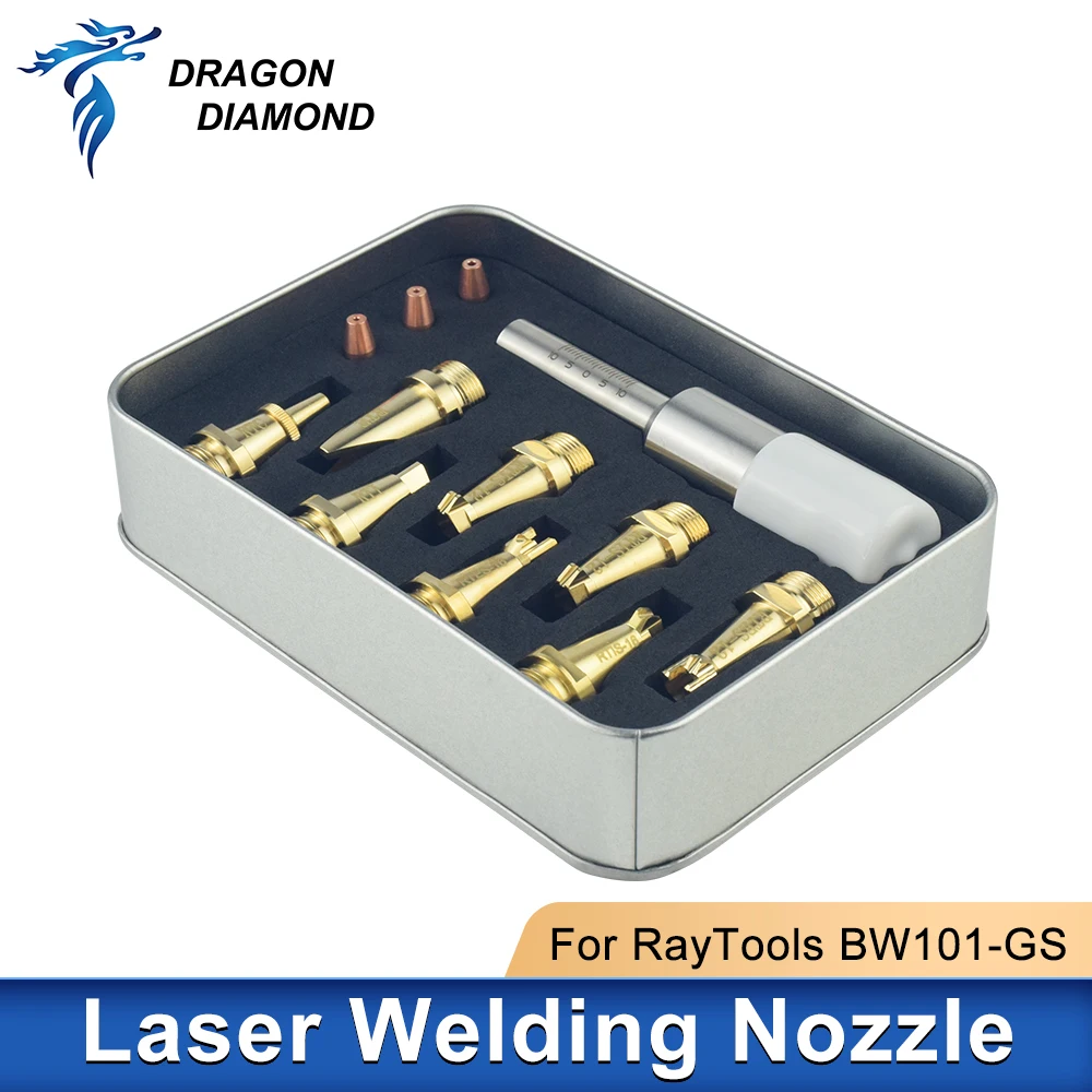 

Original M16 SUP Box Set With Scale Tube Hand-held Laser Welding Nozzle Torch Calibration For CQWY Handheld Welding Machine